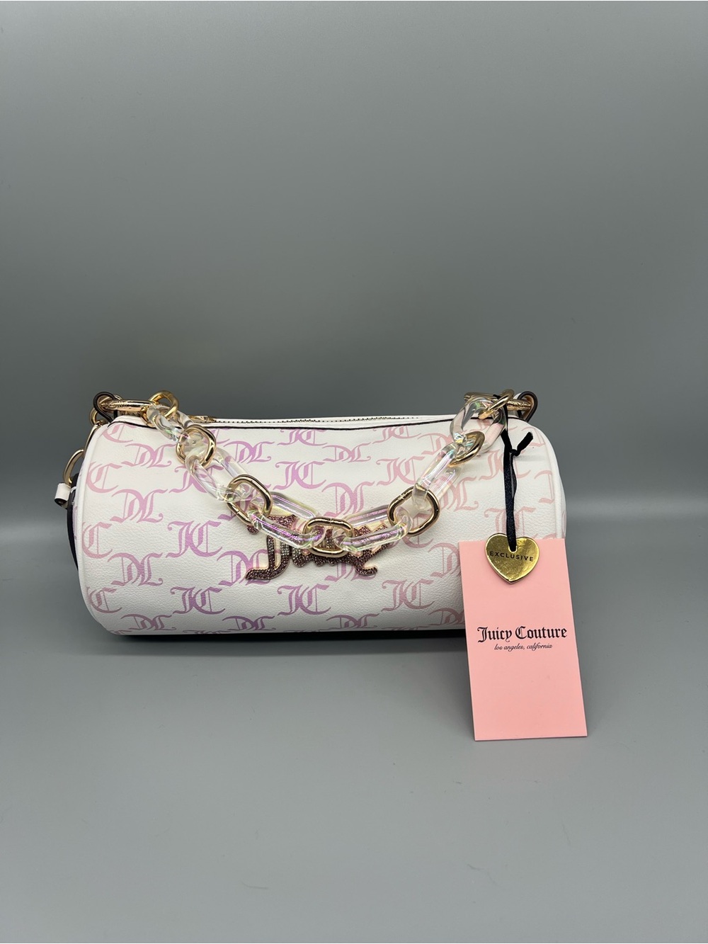 Juicy Couture bling bling roll bag purse